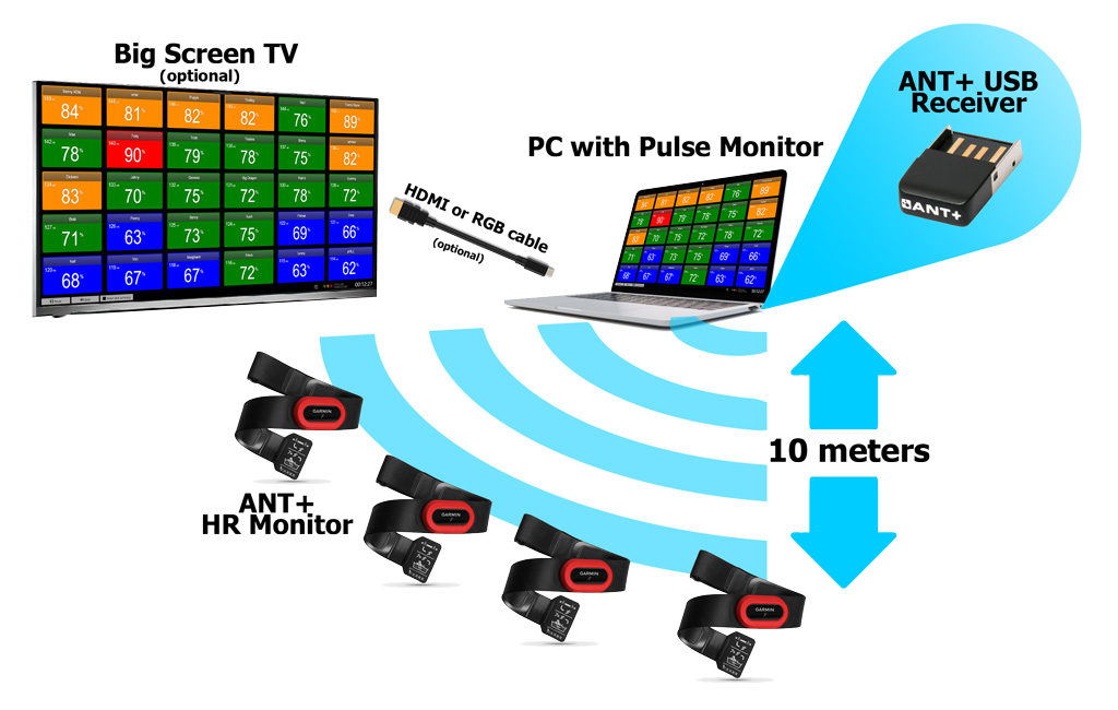 Monitor del cuore